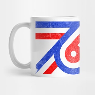 76 --- Retro 70s Style Design Mug